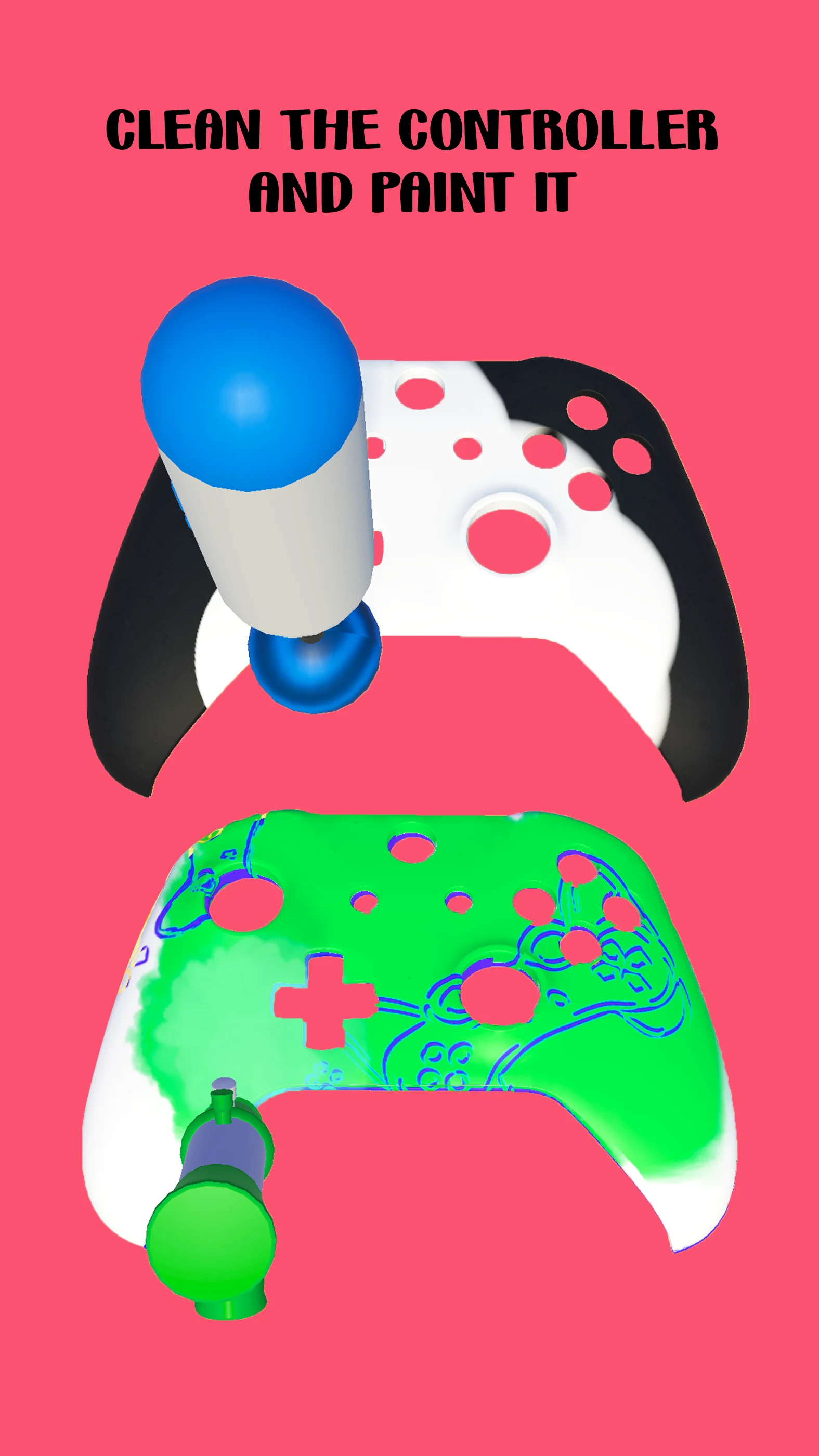 Joystick Art Coloring DIY screenshot