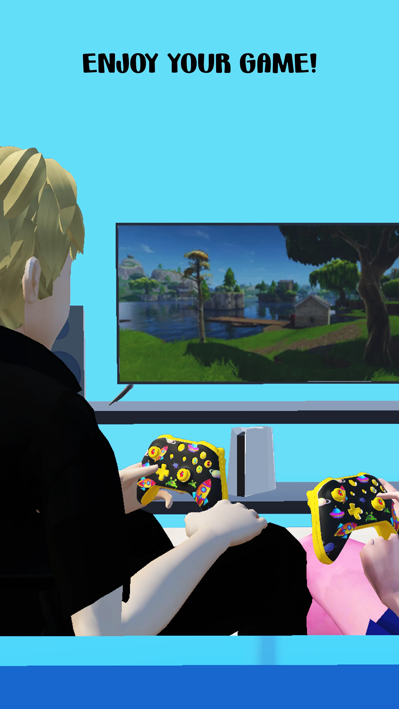 Joystick Art Coloring DIY screenshot